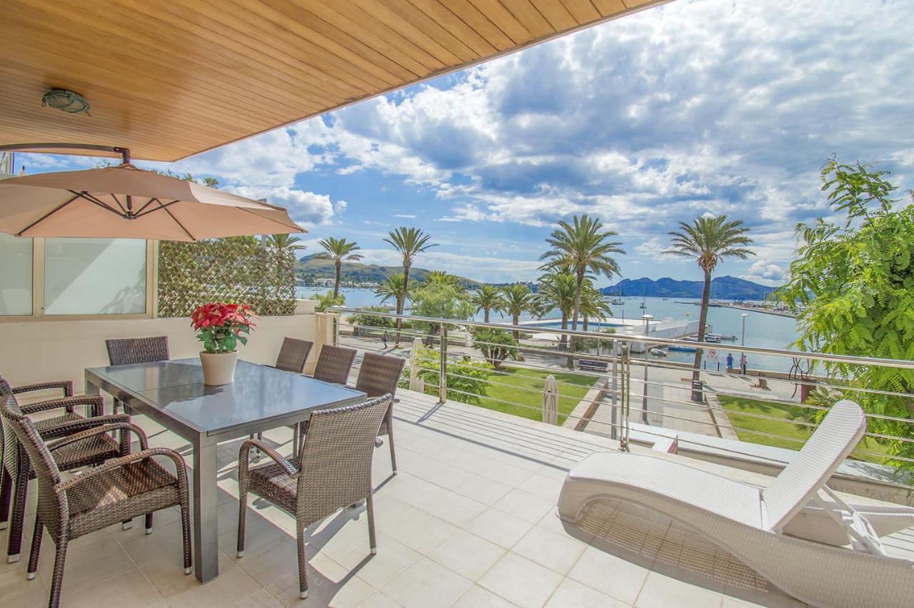 Seafront Ap Acuario Apartment Port de Pollença Exterior foto