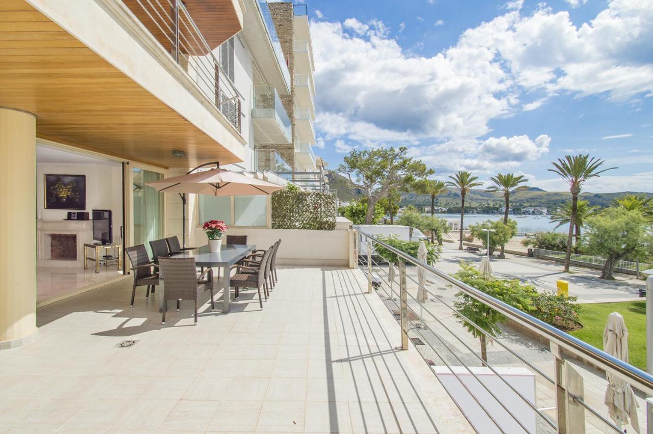 Seafront Ap Acuario Apartment Port de Pollença Exterior foto
